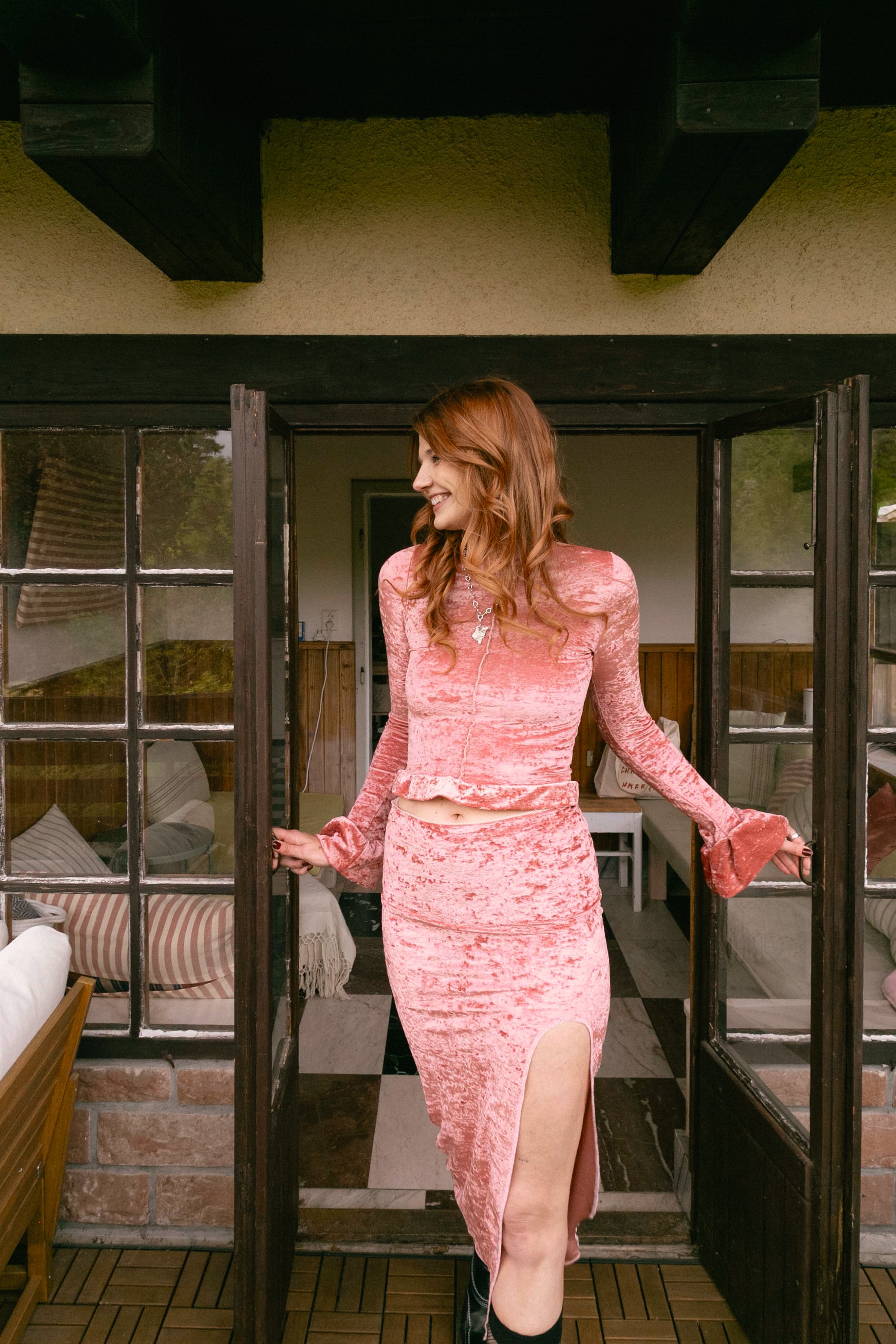 Long sleeve country top