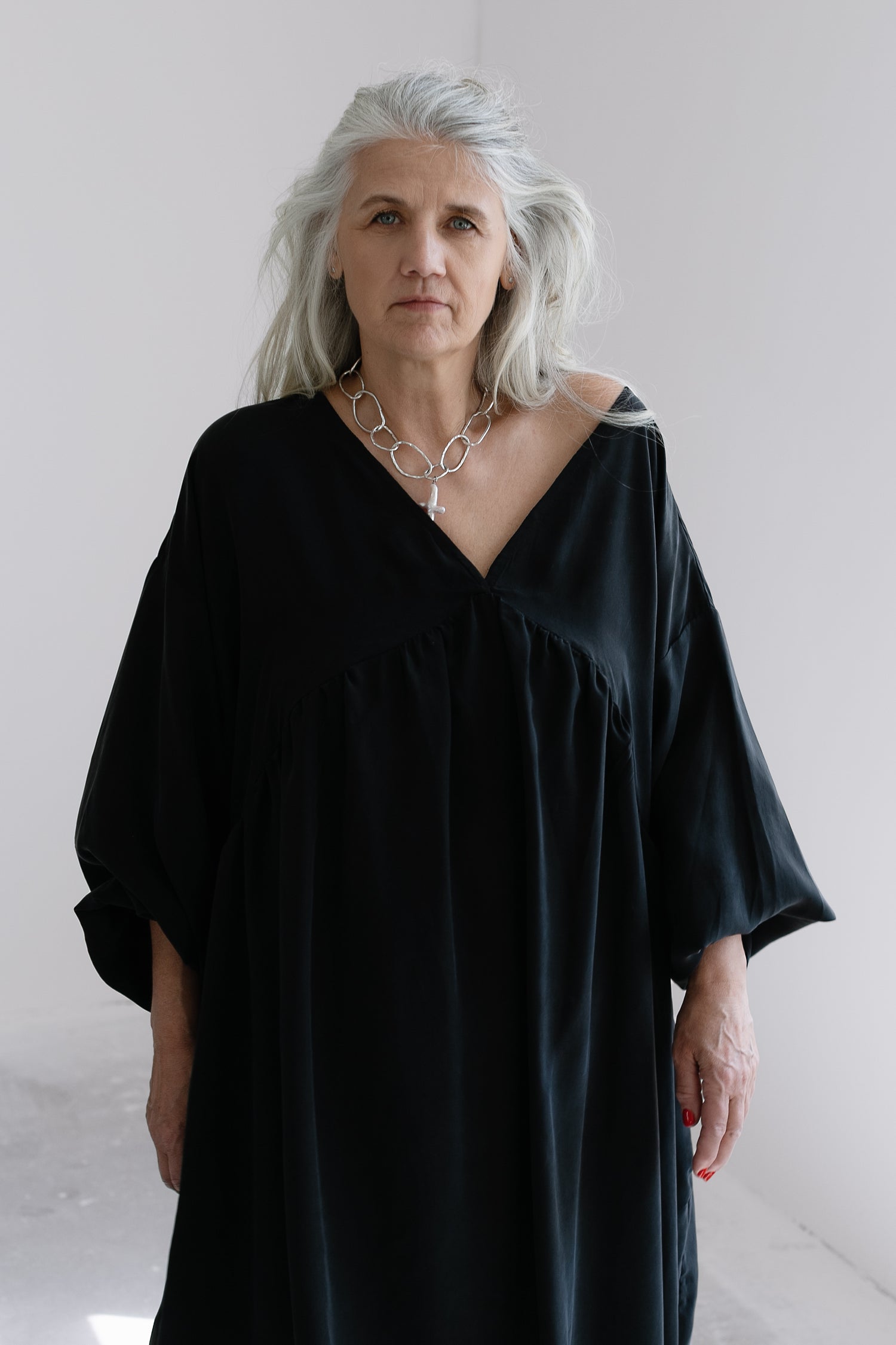 Maude cupro dress