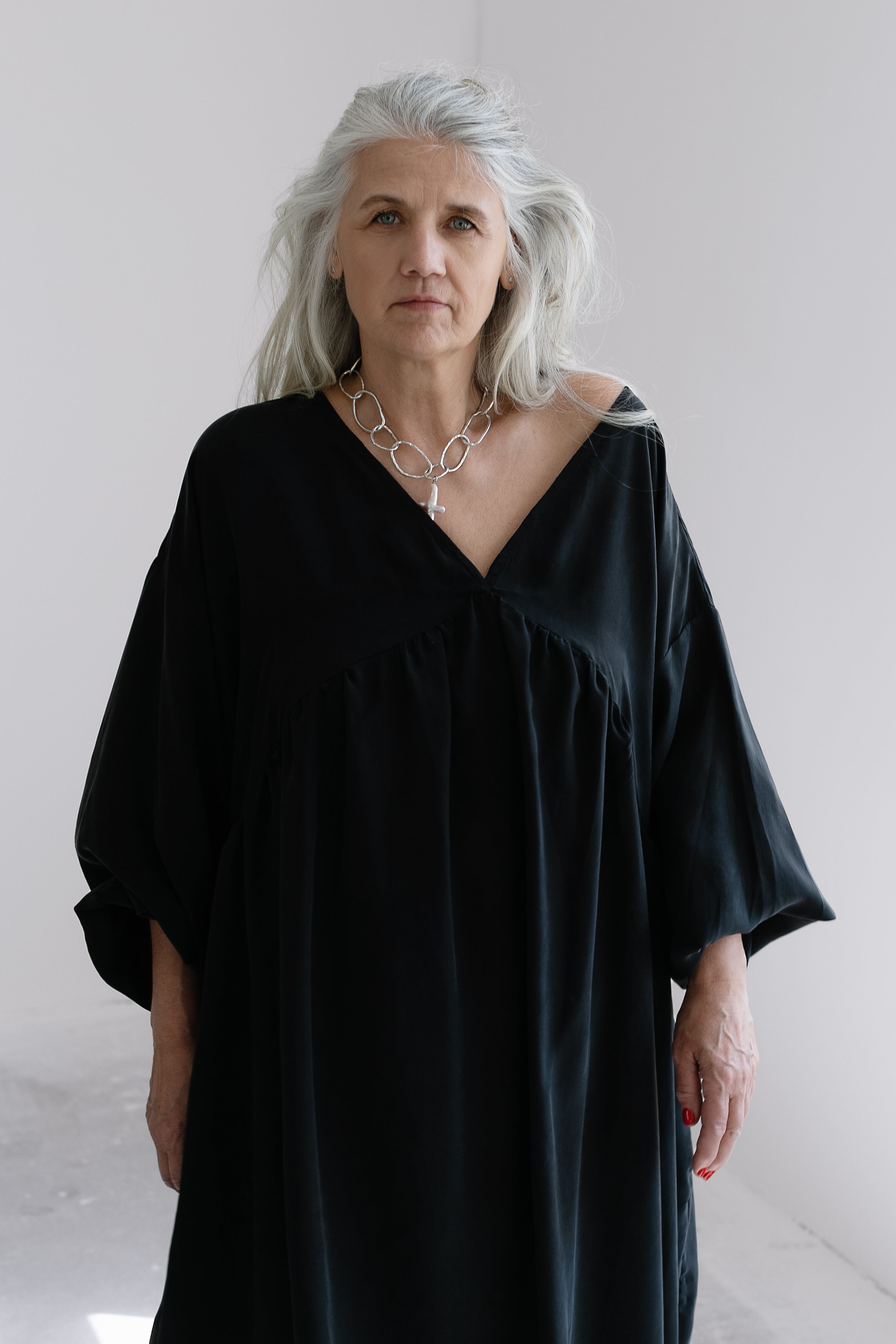 Maude cupro dress