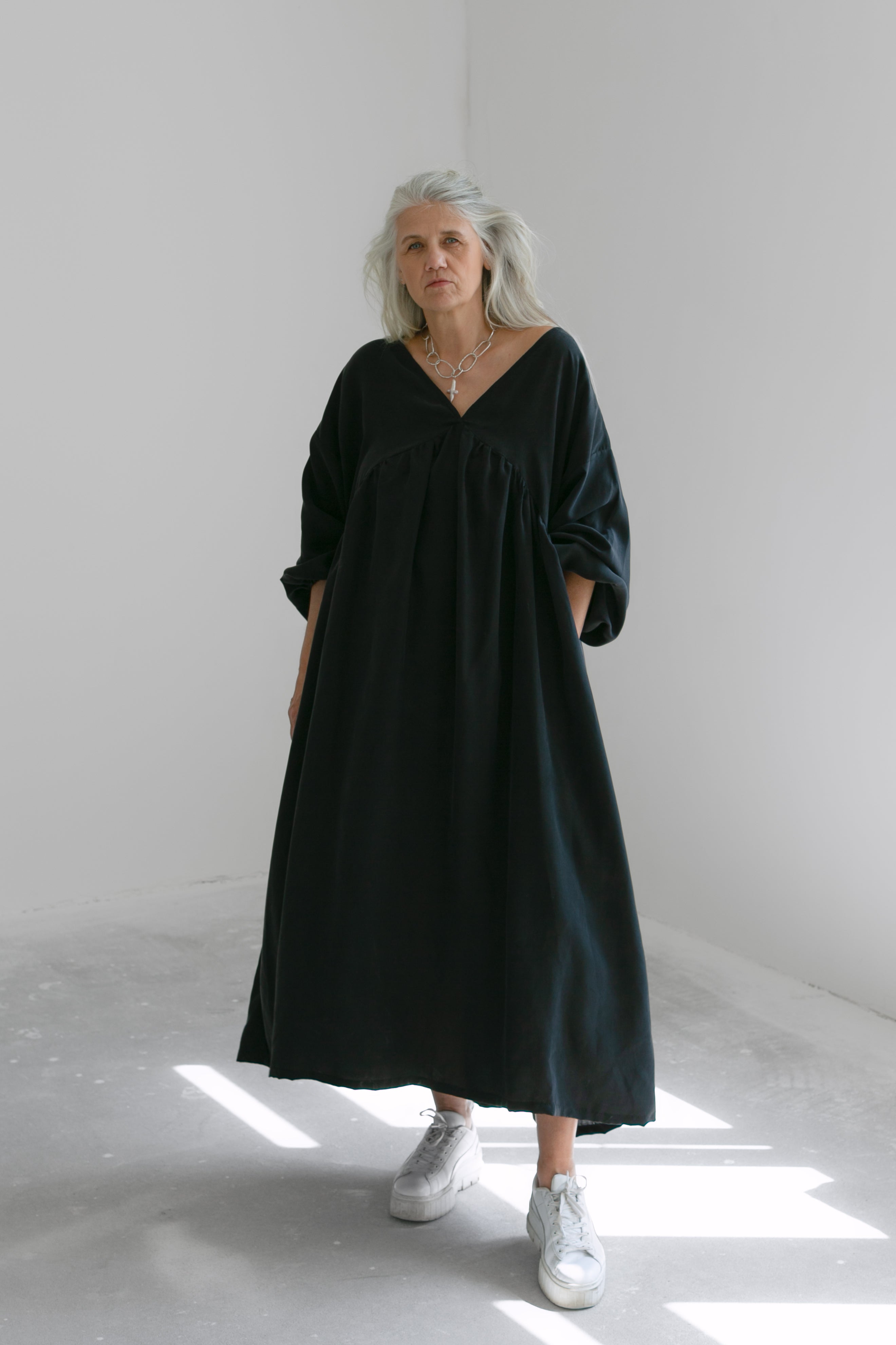 Maude cupro dress