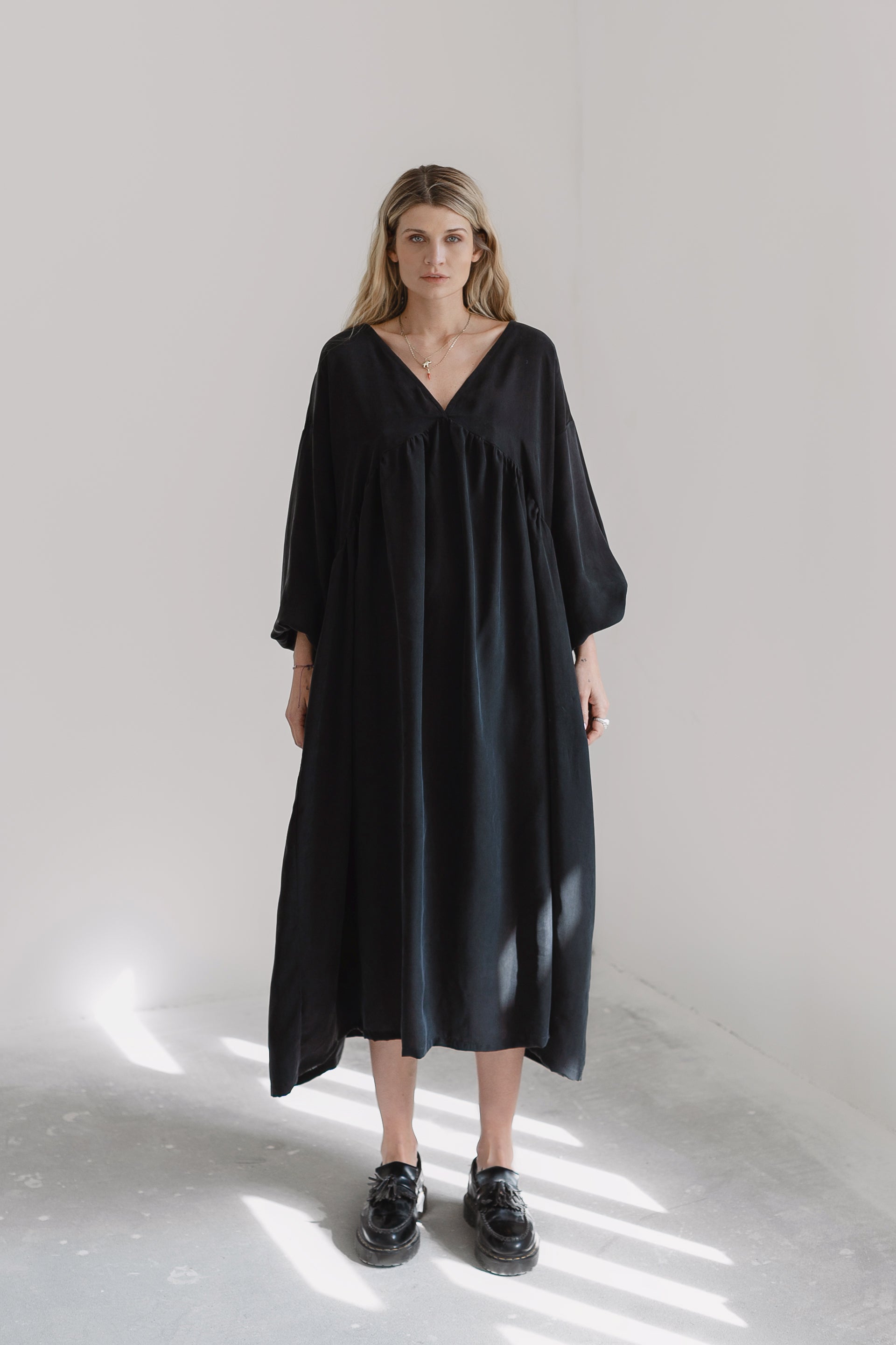 Maude cupro dress