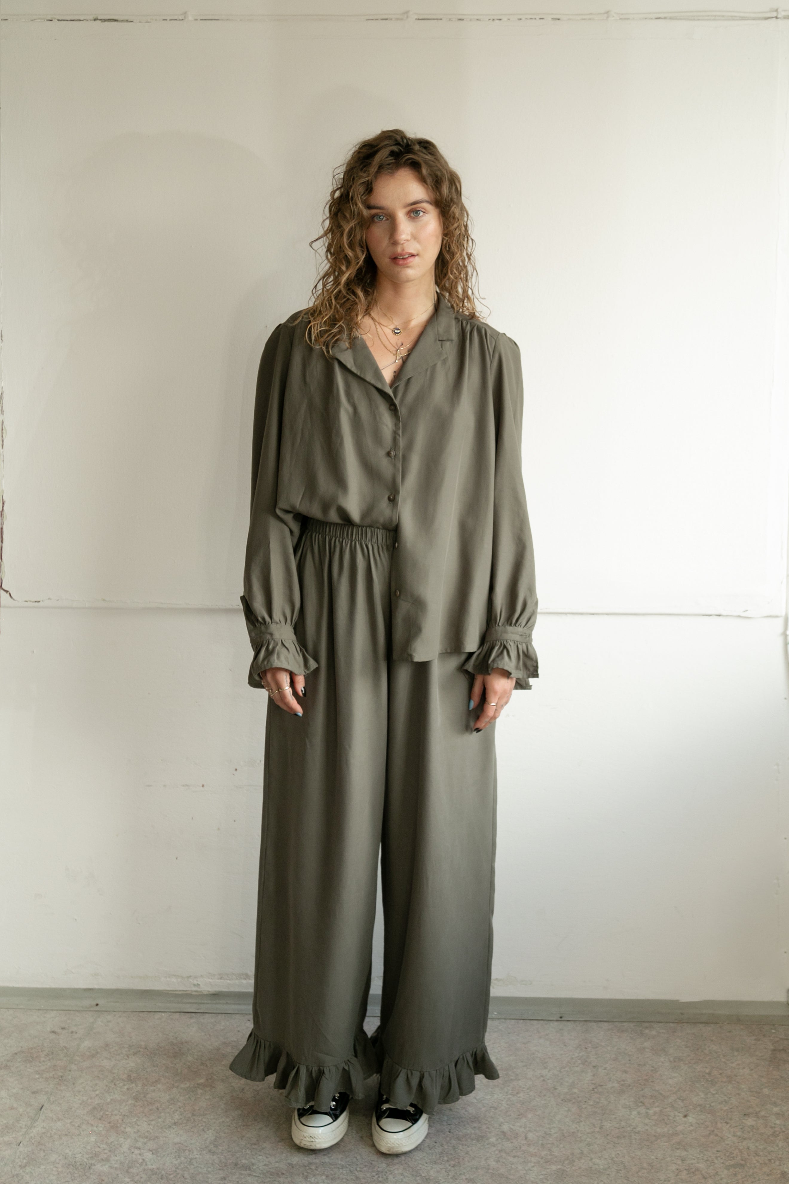 Country shirt tencel