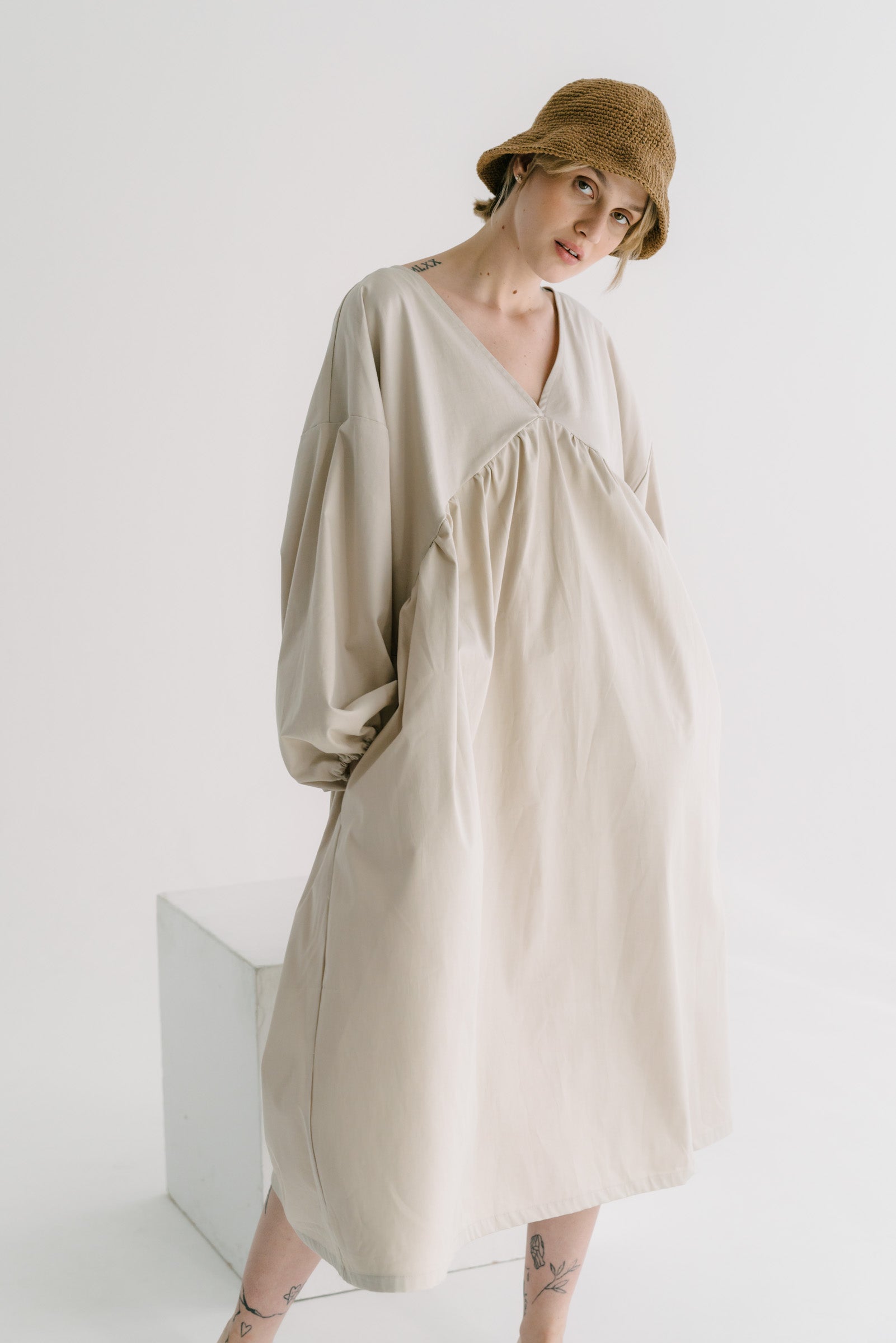 maude poplin dress