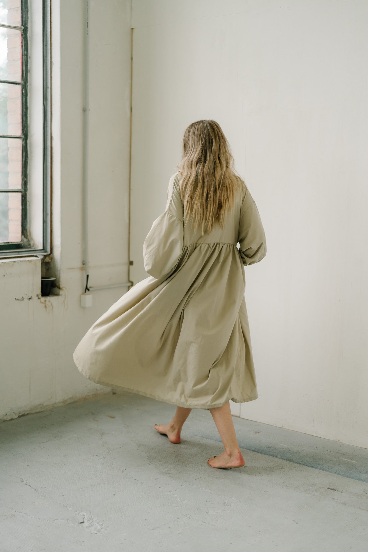 Frankie poplin dress