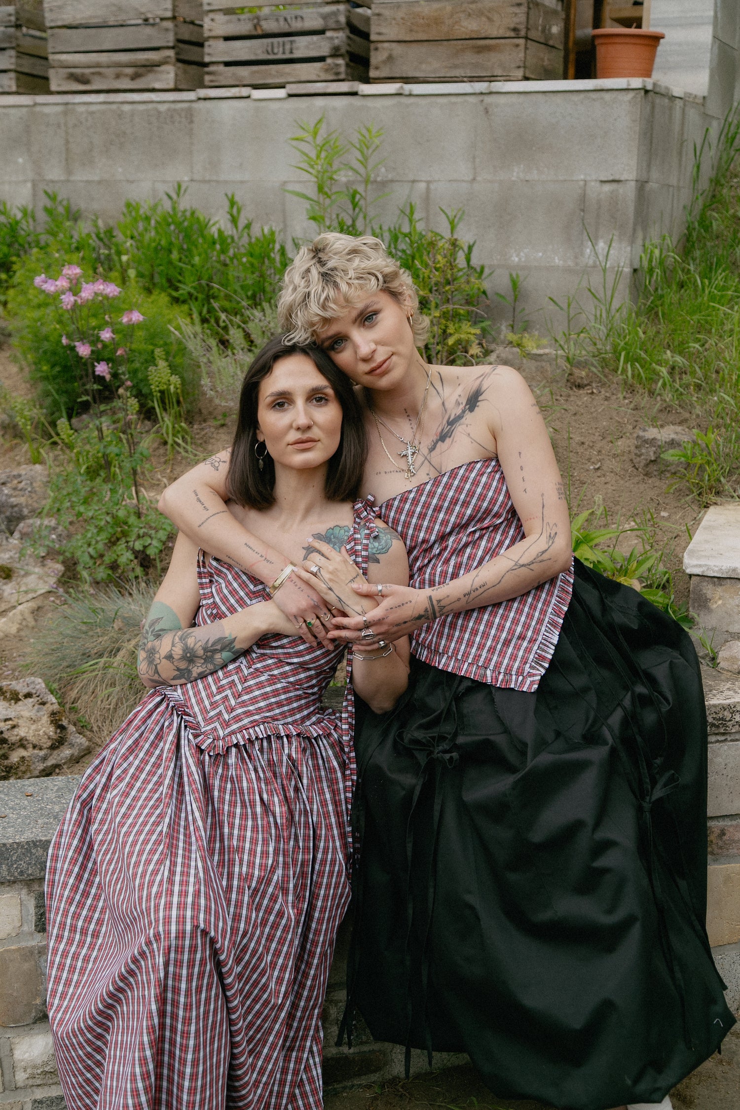 Viva la Pamela dress easy gingham