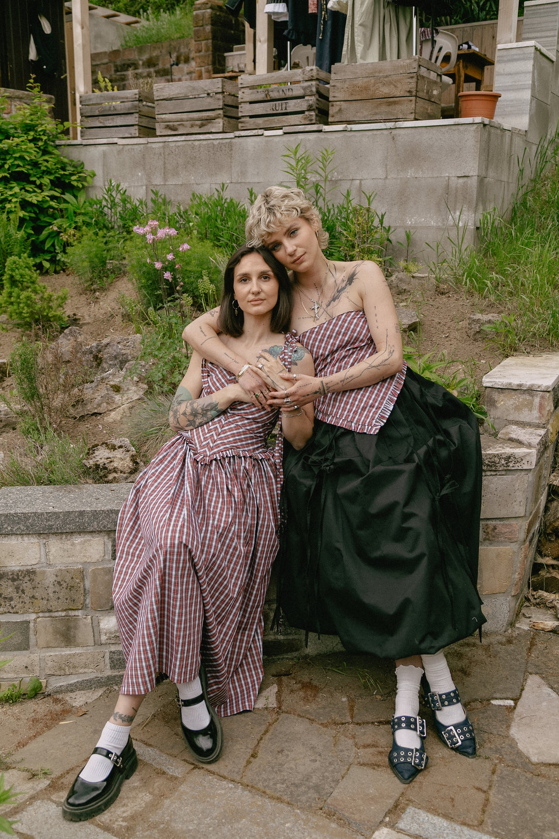 Viva la Pamela dress easy gingham