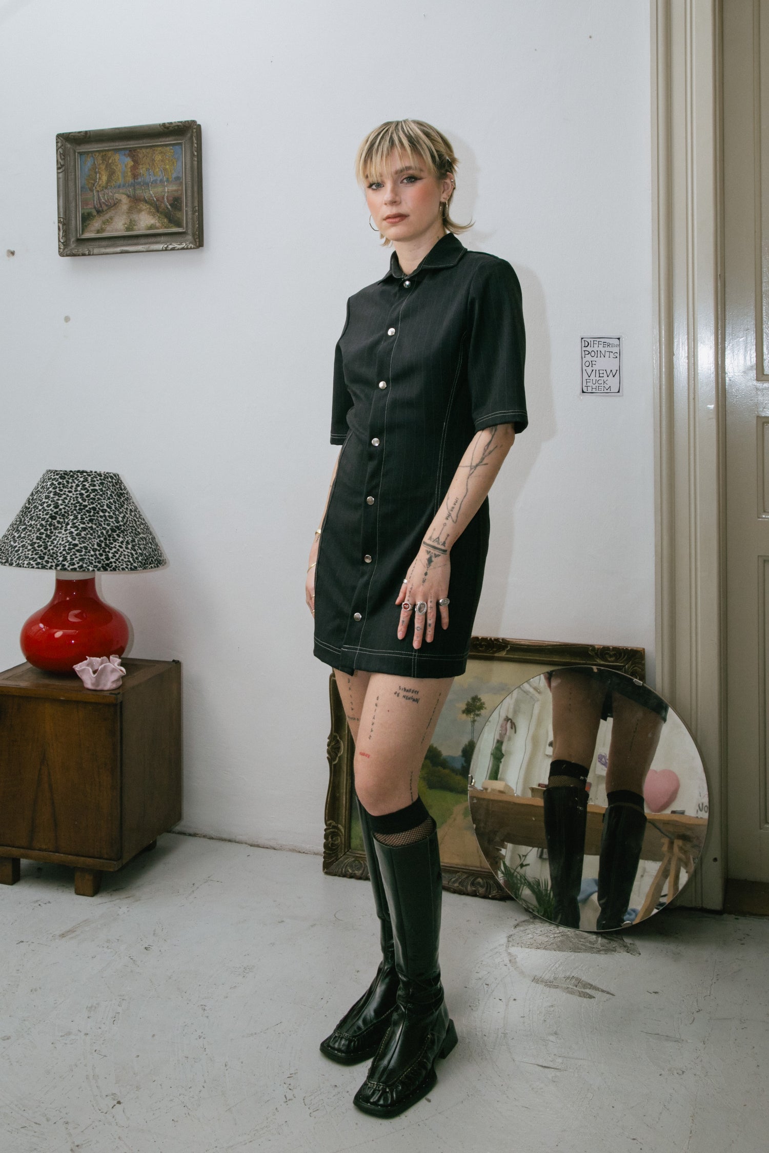 Easywear shirt dress