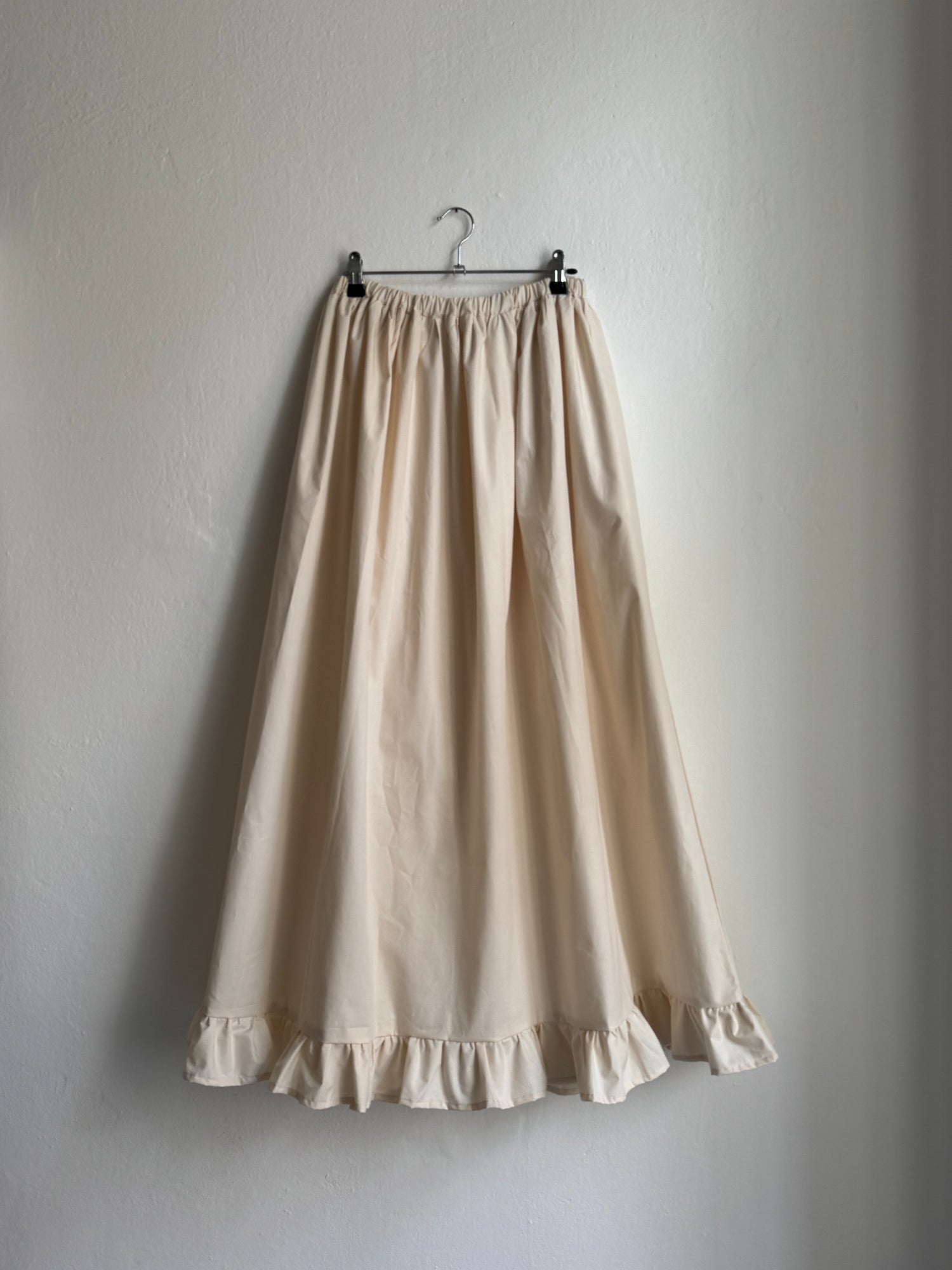 Country poplin skirt