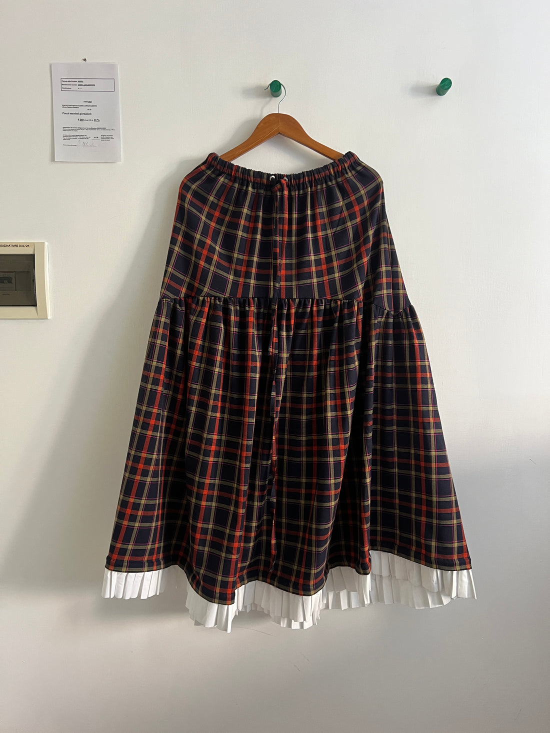 Tartan field skirt