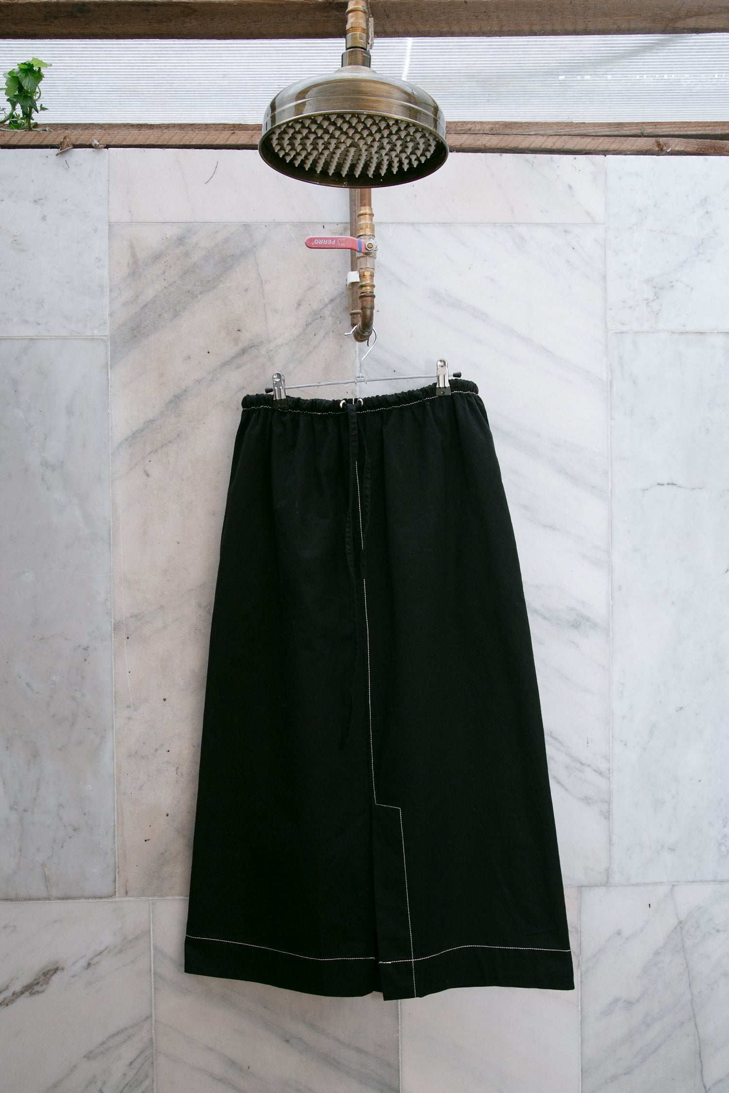 Easywear cotton twill skirt